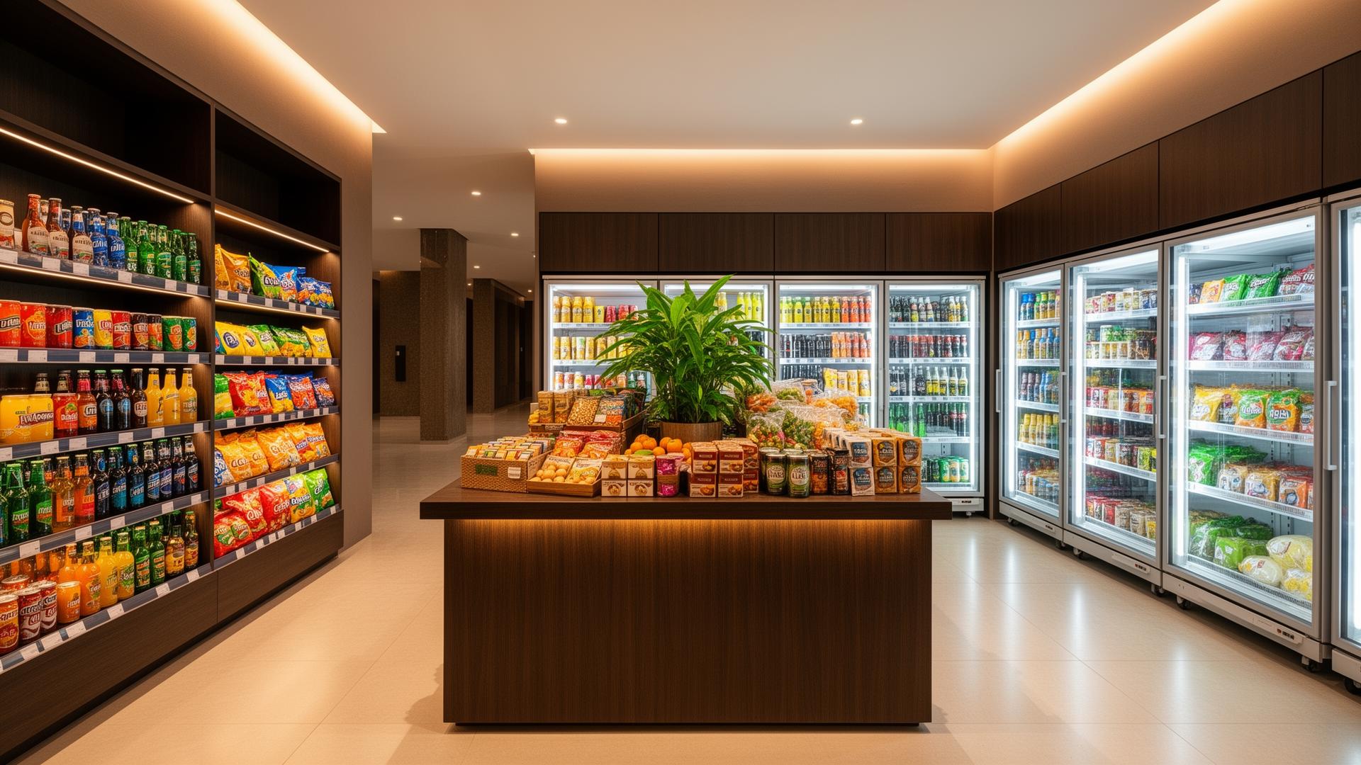 Minimercado autônomo Seu Market Br instalado em condomínio